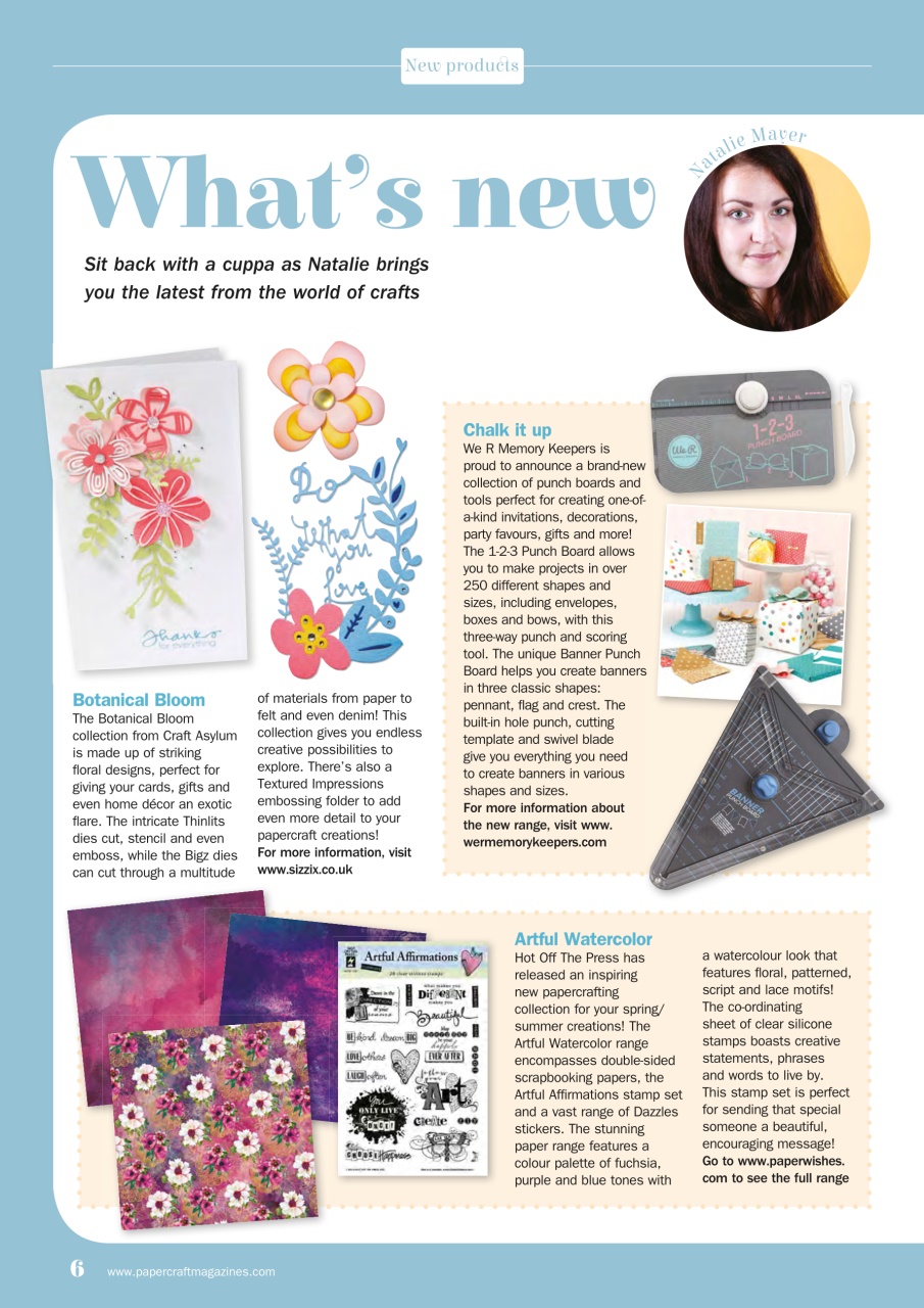 Simply Cards & Papercraft Preview Pages