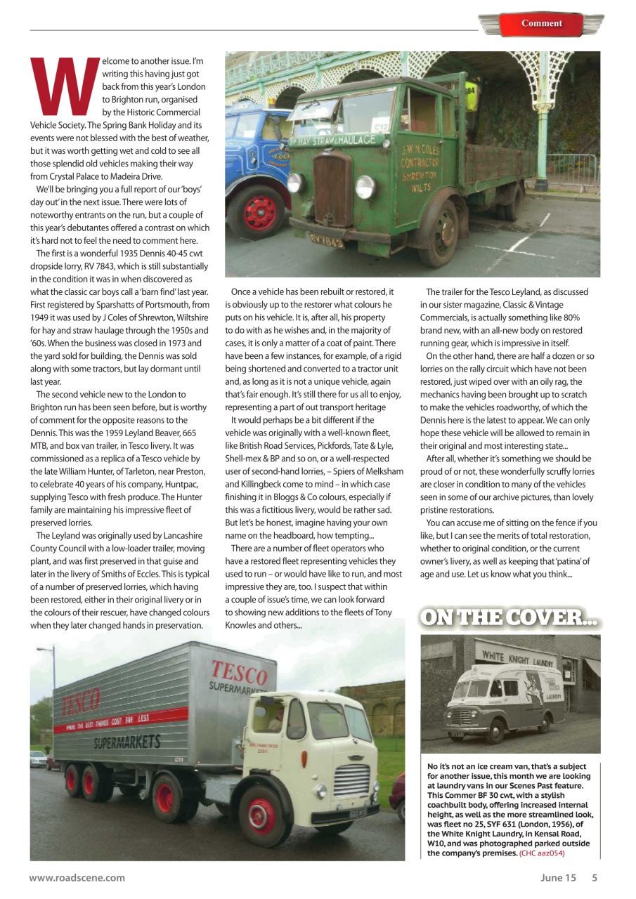 Vintage Roadscene Preview Pages