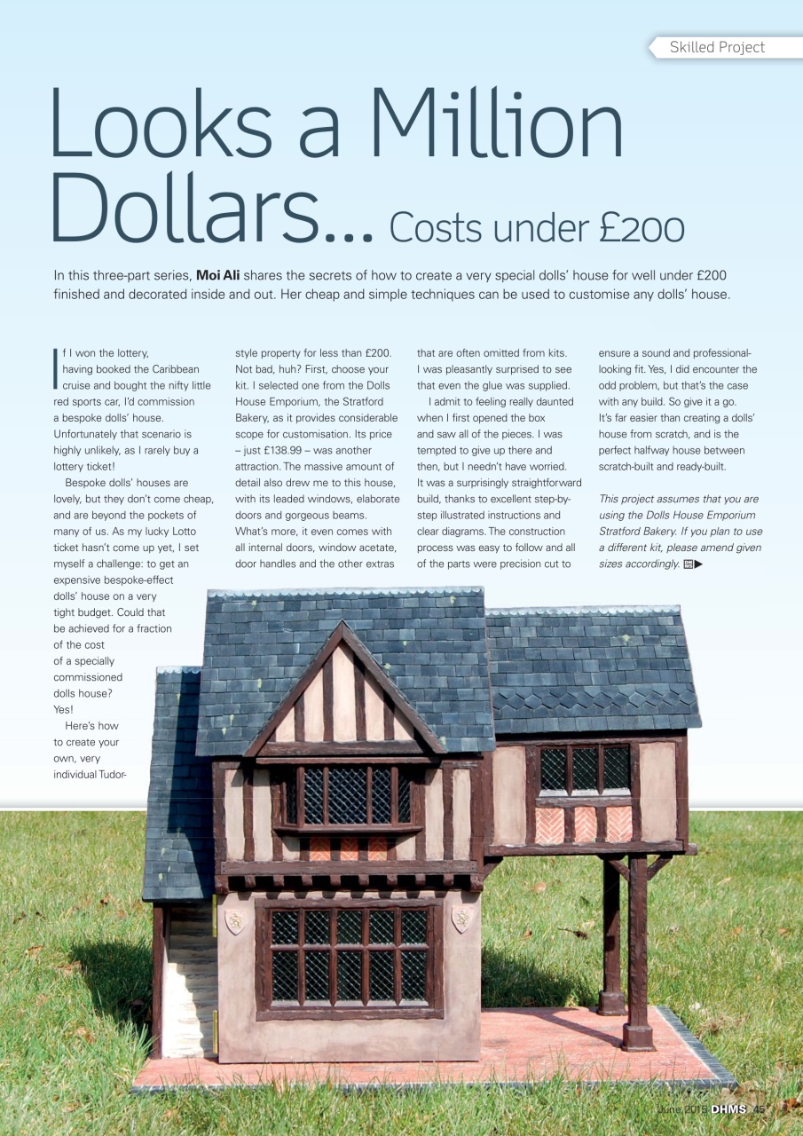 Dolls House and Miniature Scene Preview Pages