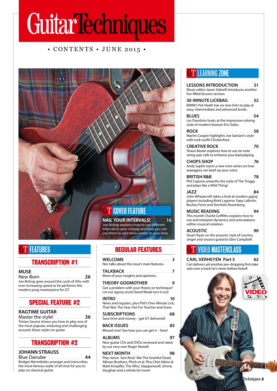 Guitar Techniques Preview Pages