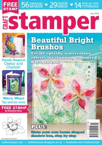 Craft Stamper issue July 2015