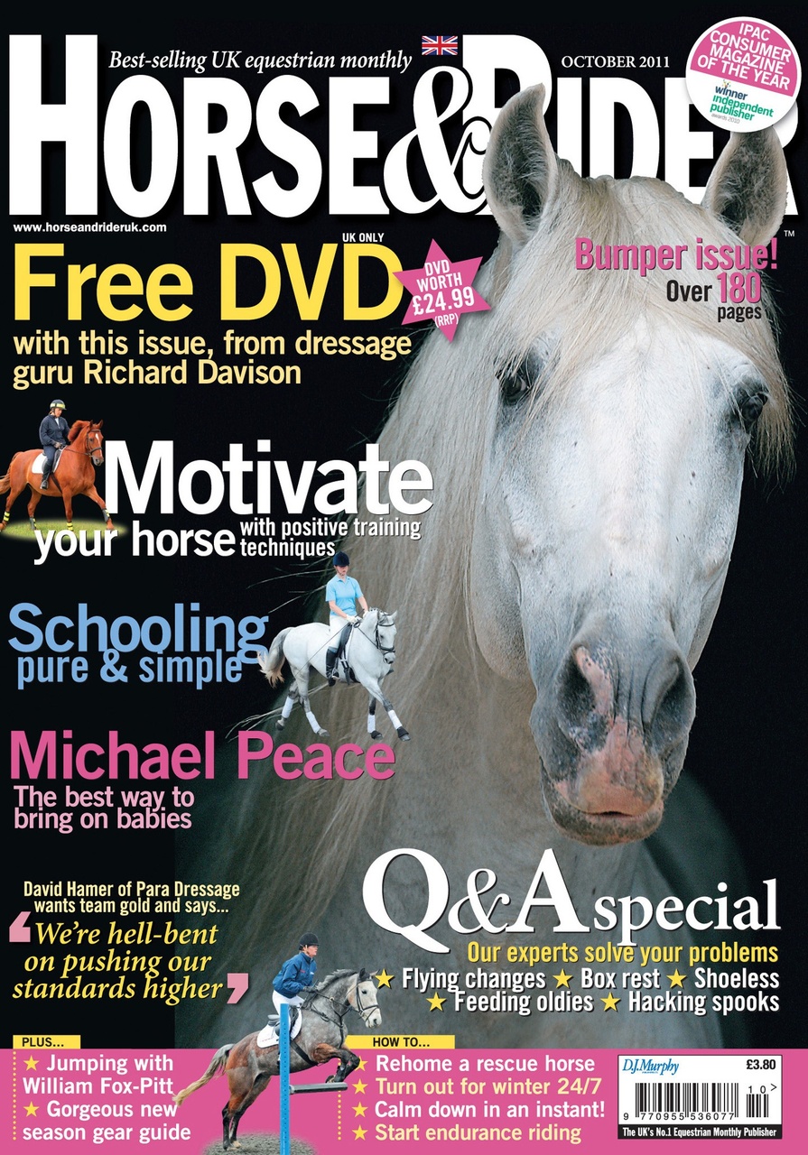 Horse&Rider Magazine - UK equestrian magazine for Horse and Rider Preview Pages