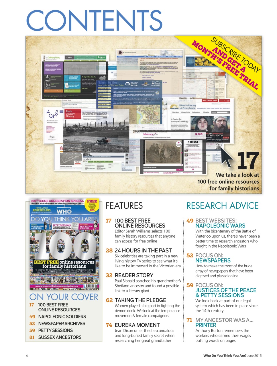 Who Do You Think You Are? Preview Pages