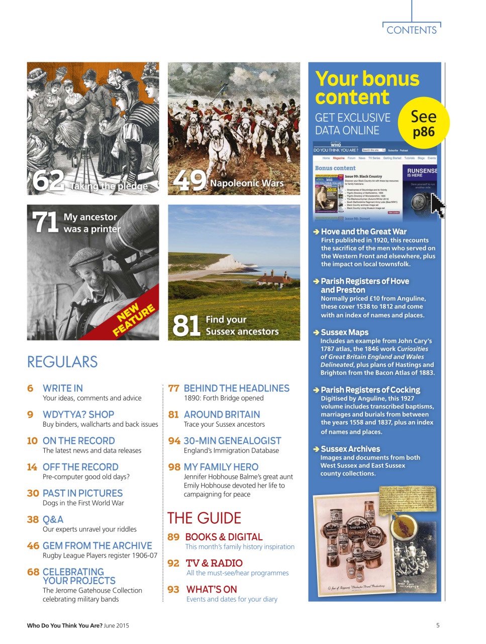 Who Do You Think You Are? Preview Pages