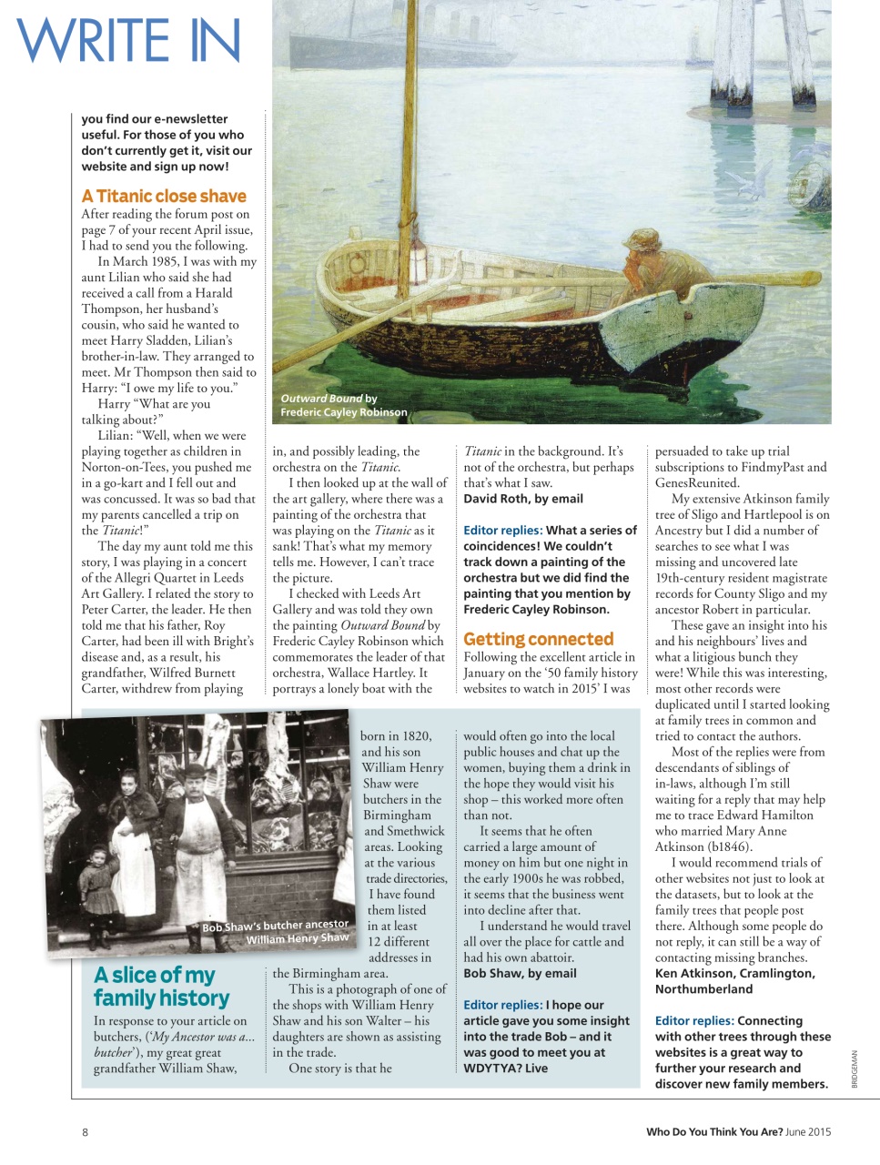 Who Do You Think You Are? Preview Pages