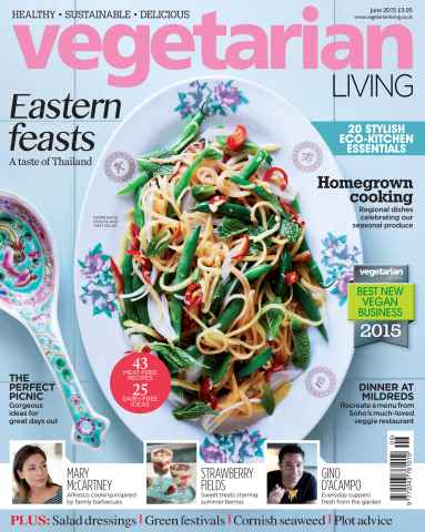 Vegetarian Living issue Jun-15