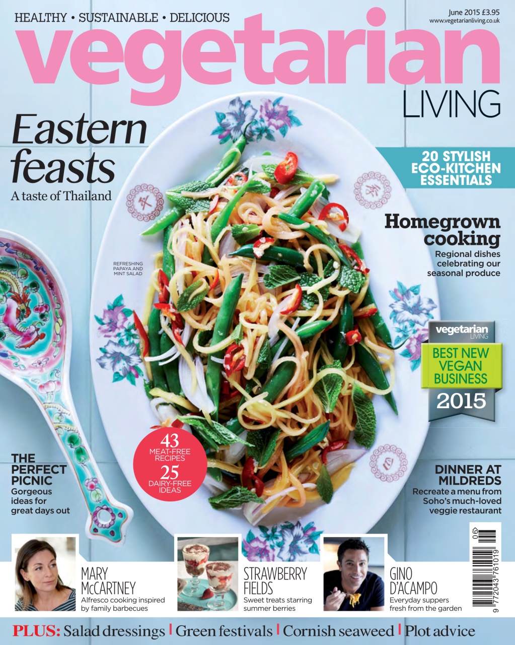Vegetarian Living Preview Pages
