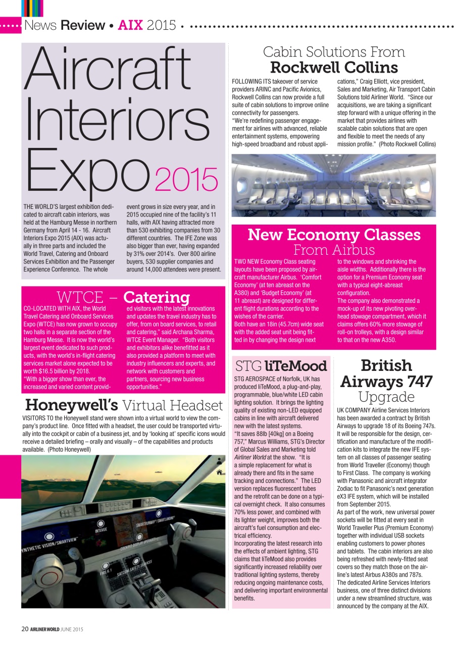 Airliner World Preview Pages