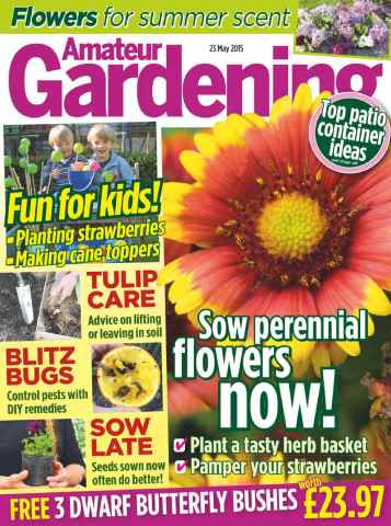 Amateur Gardening issue 23rd May 2015