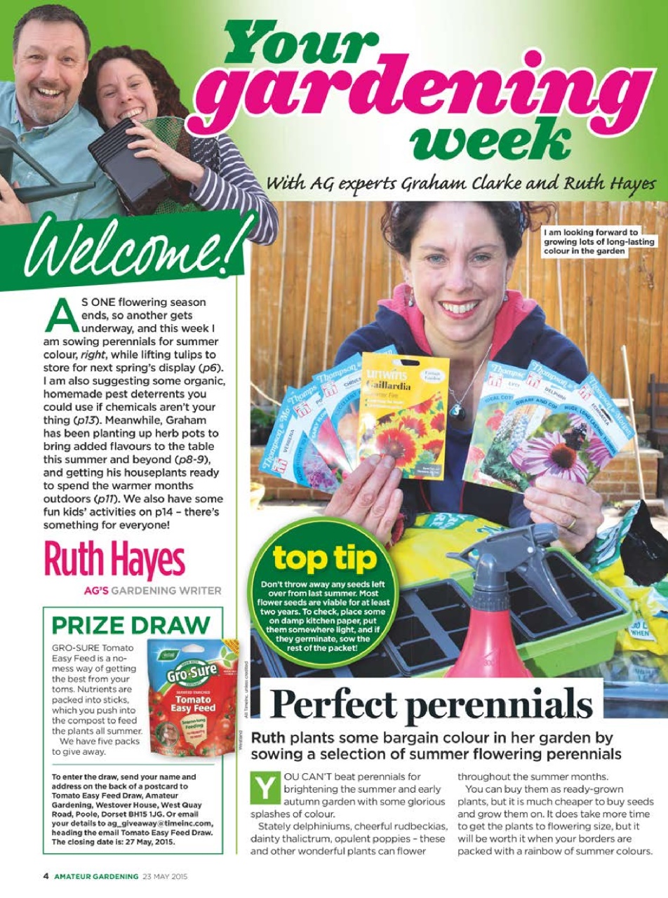 Amateur Gardening Preview Pages