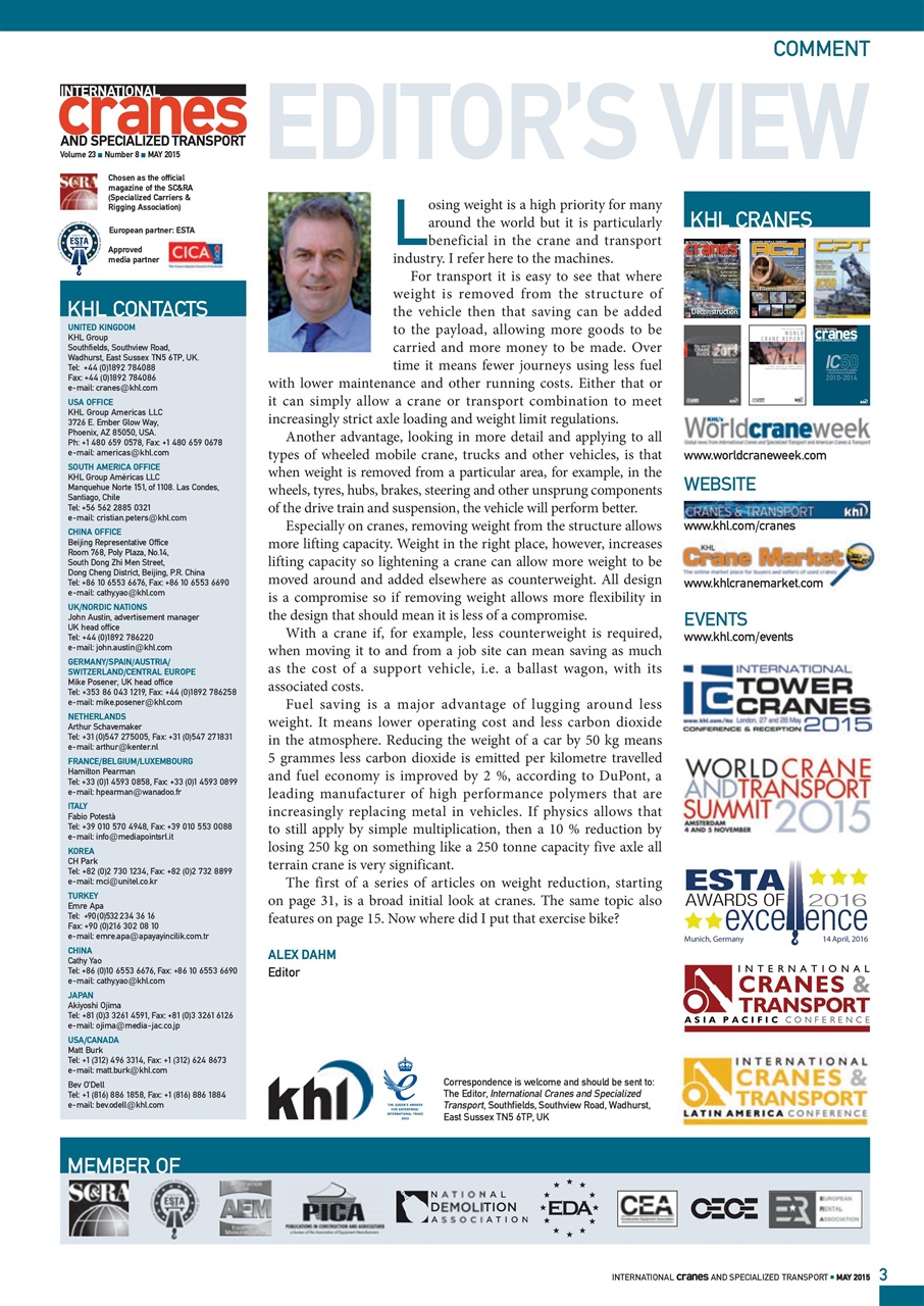 Int. Cranes and Specialized Transp Preview Pages