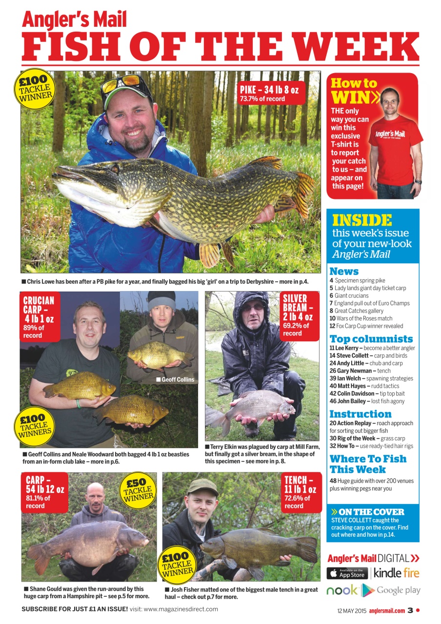 Anglers Mail Preview Pages