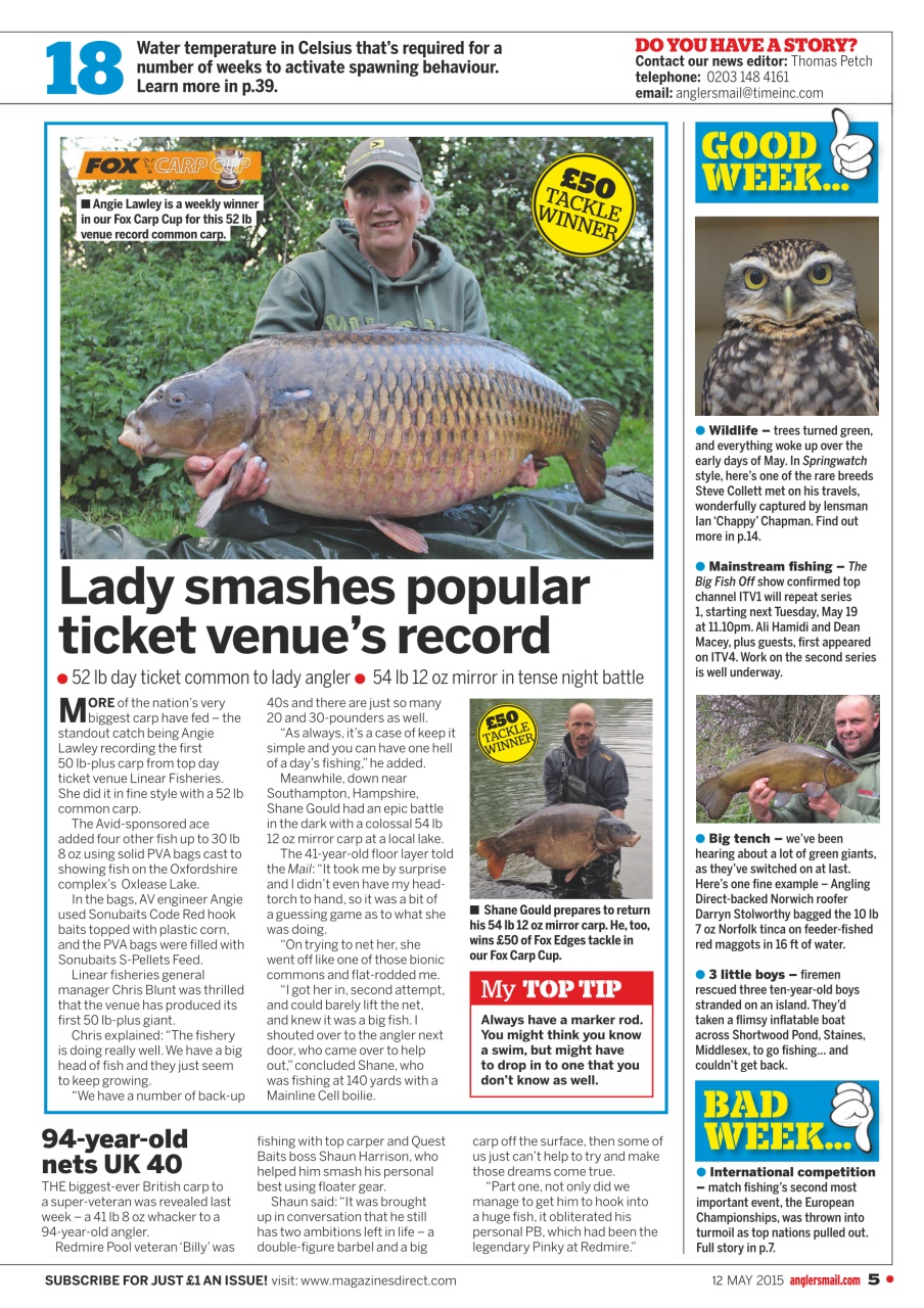 Anglers Mail Preview Pages