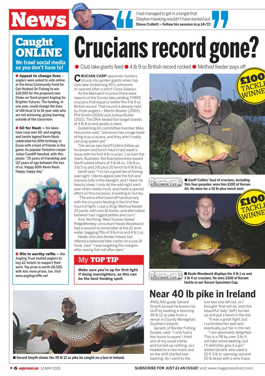 Anglers Mail Preview Pages