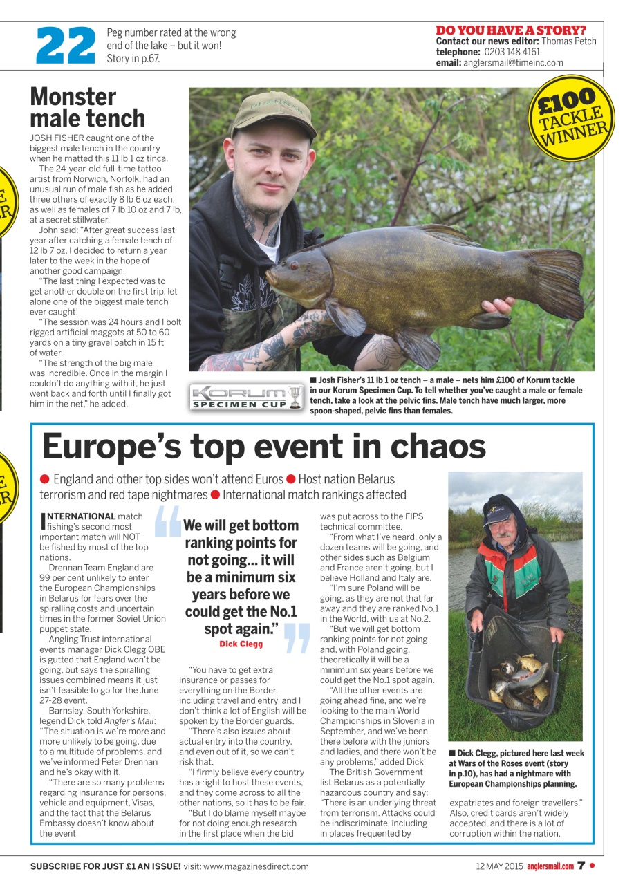 Anglers Mail Preview Pages
