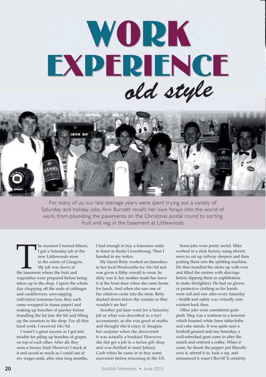 Scottish Memories Preview Pages