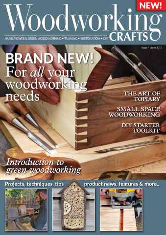 Woodworking Crafts Magazine issue June 2015