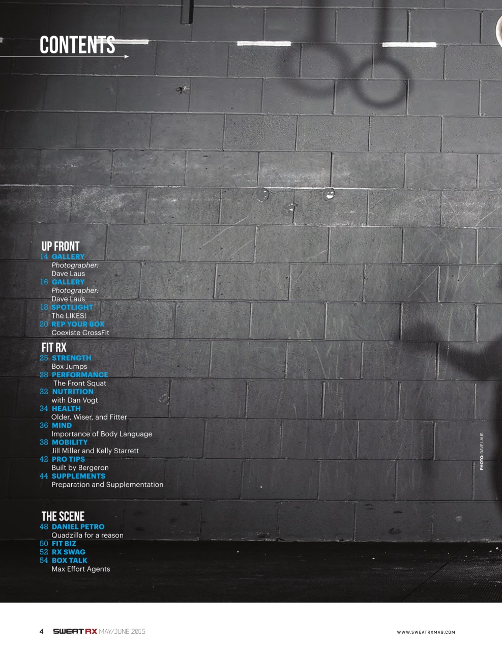 Sweat RX Preview Pages