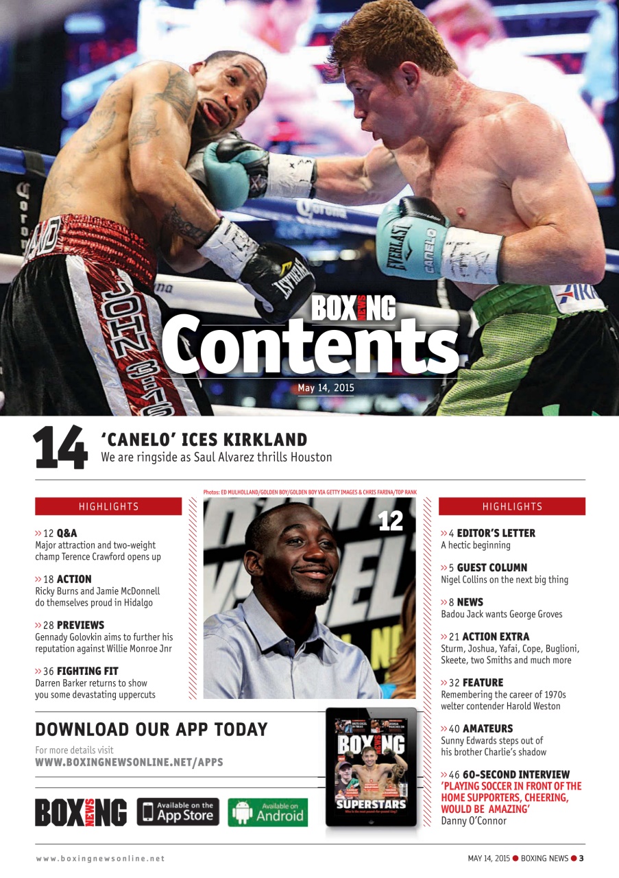 Boxing News Preview Pages