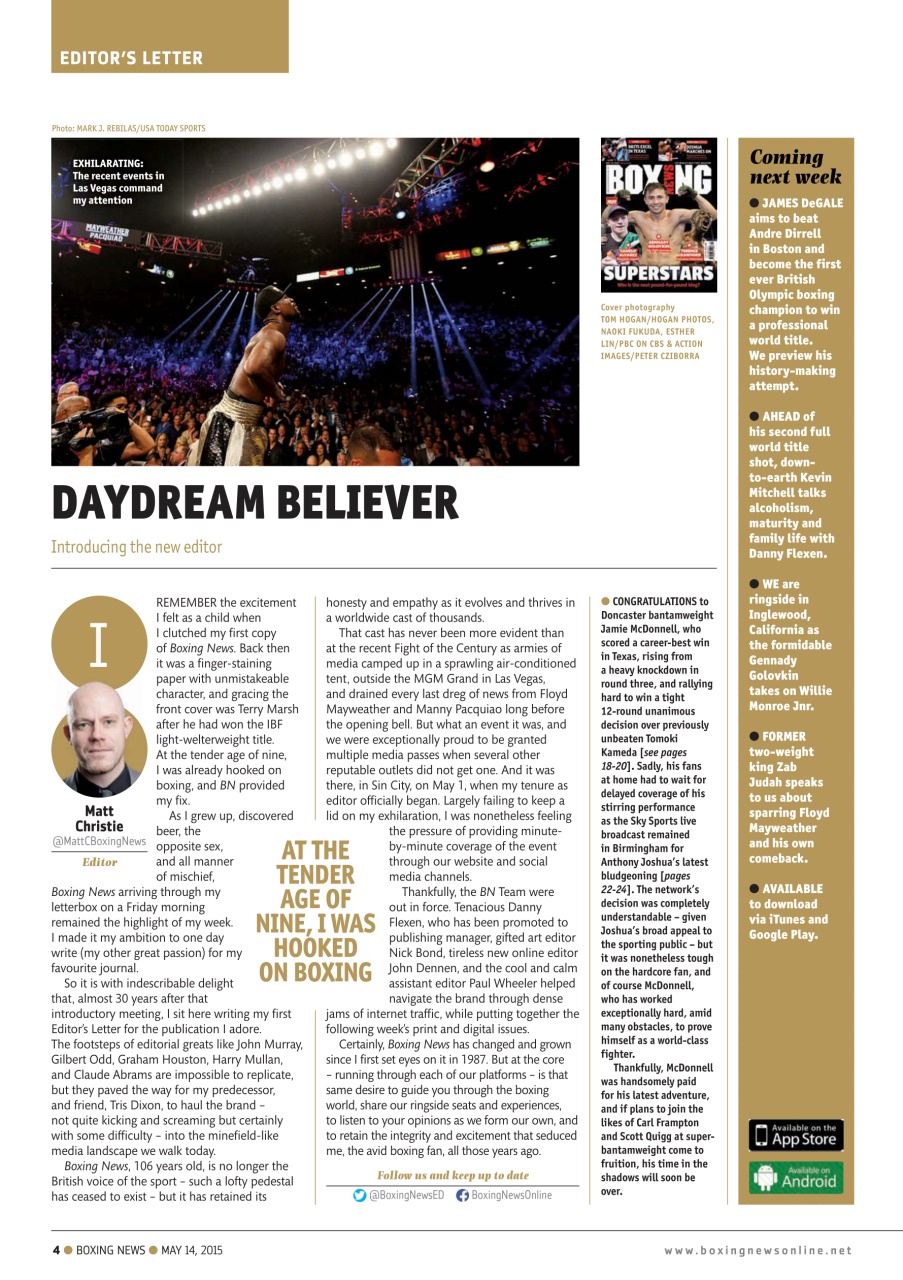 Boxing News Preview Pages