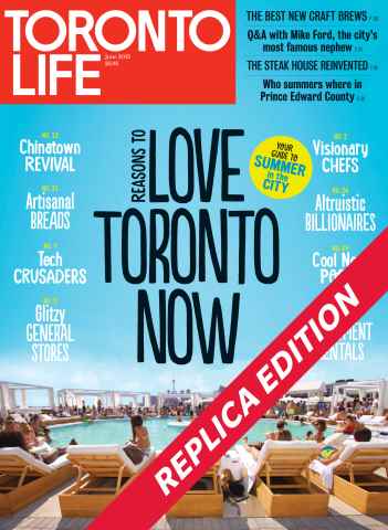 Toronto Life issue June 2015