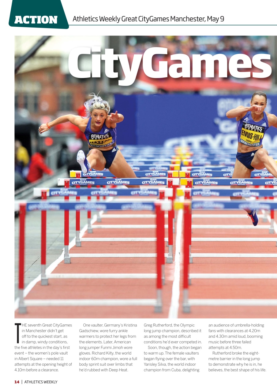 AW – Athletics Weekly Magazine Preview Pages