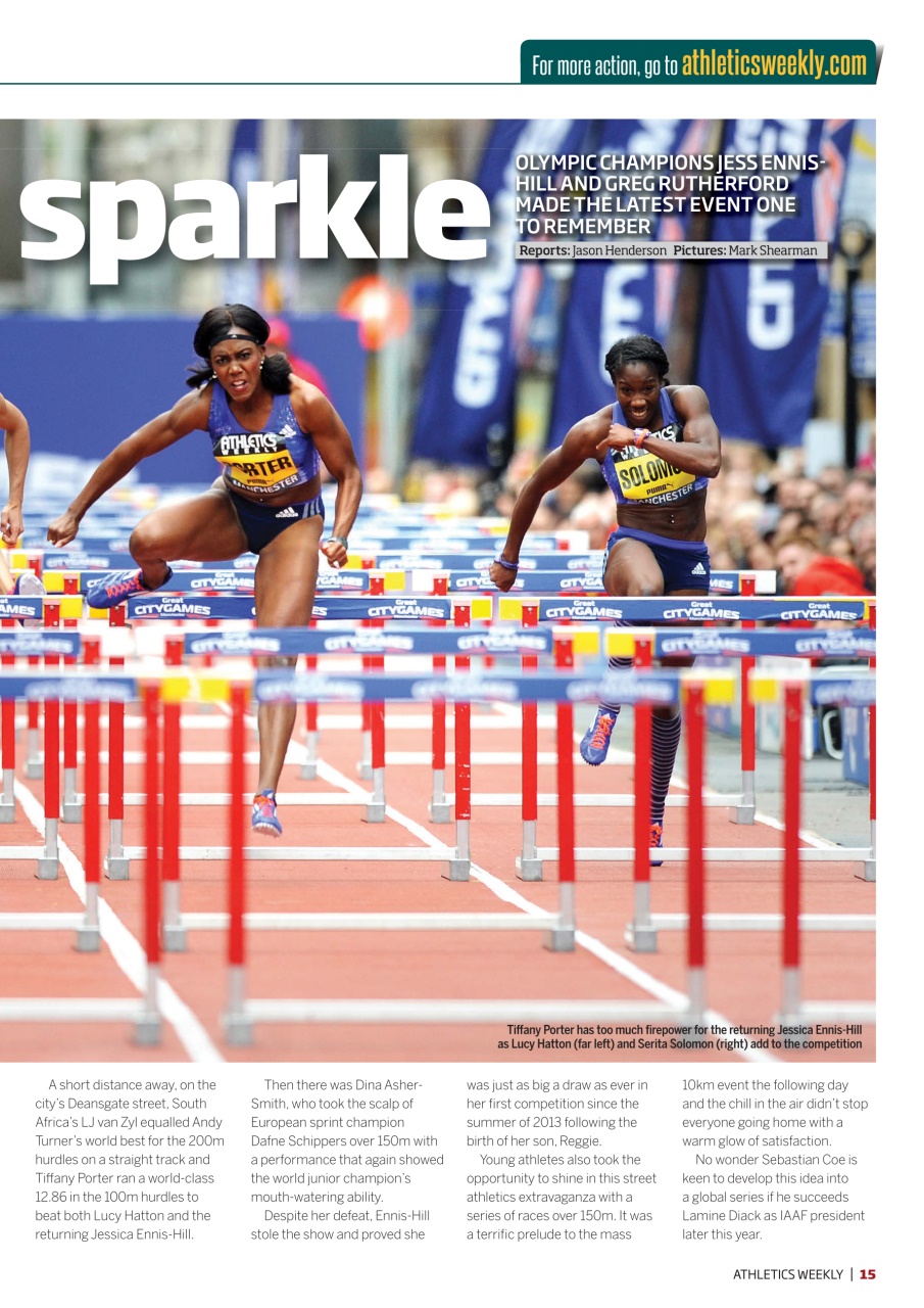 AW – Athletics Weekly Magazine Preview Pages