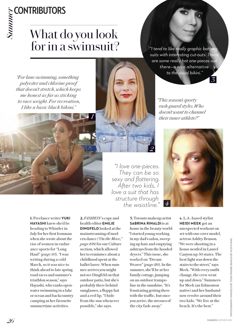 Fashion Magazine Preview Pages