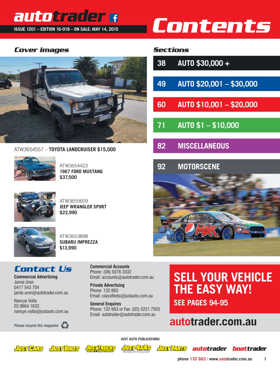 AutoTrader Preview Pages