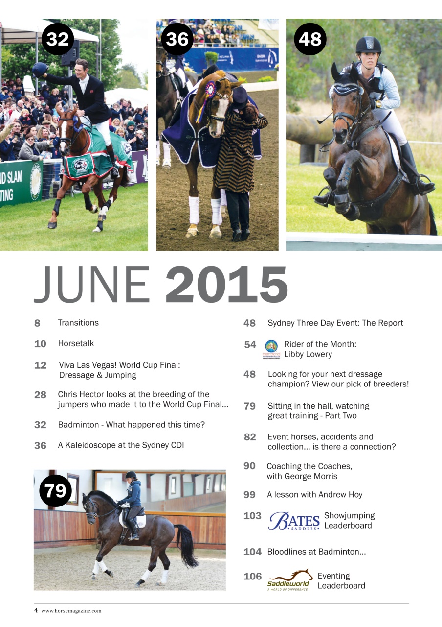 The Horse Magazine Preview Pages