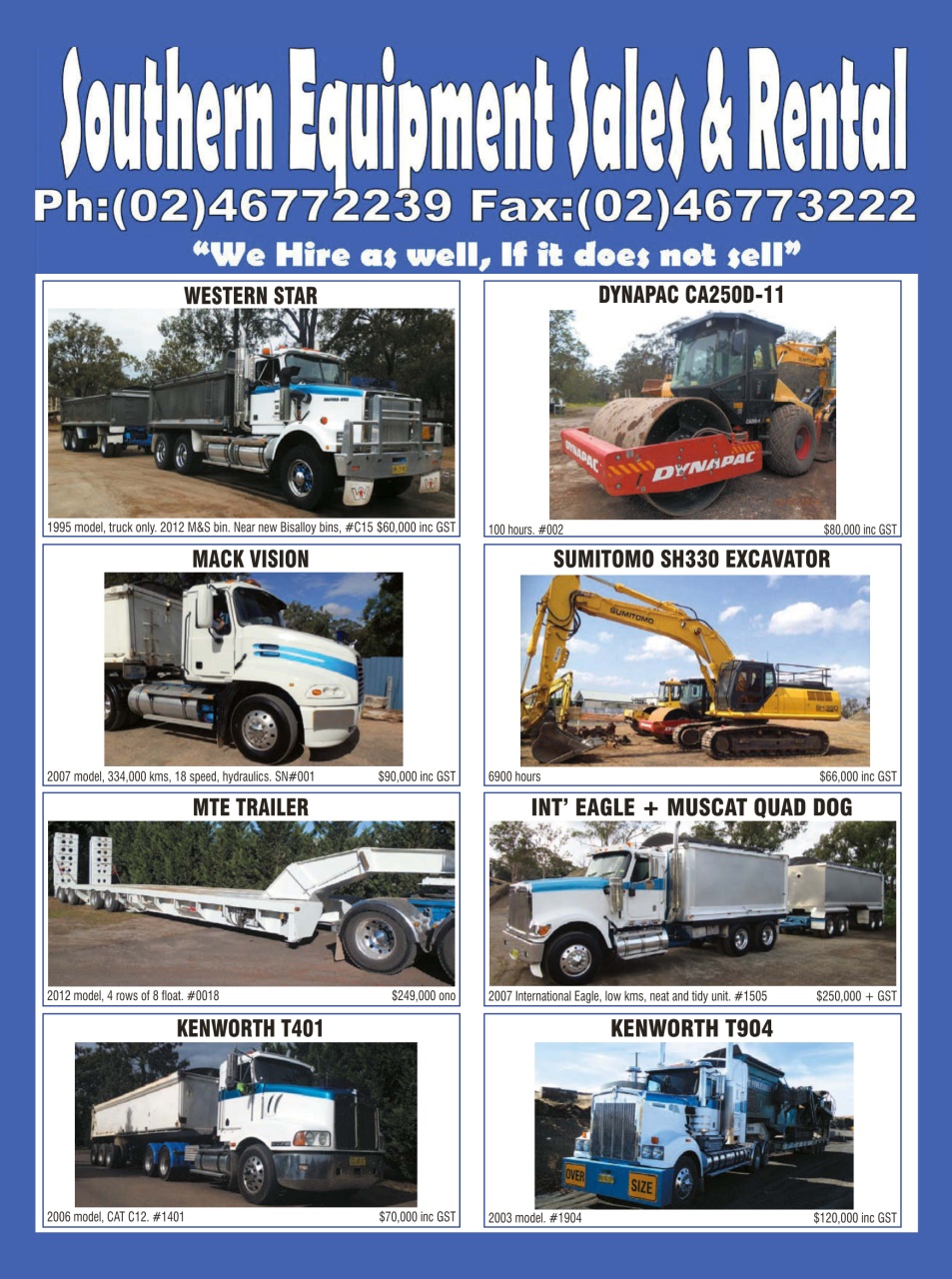 JUST TRUCKS Preview Pages