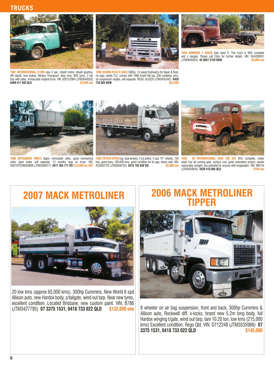 JUST TRUCKS Preview Pages