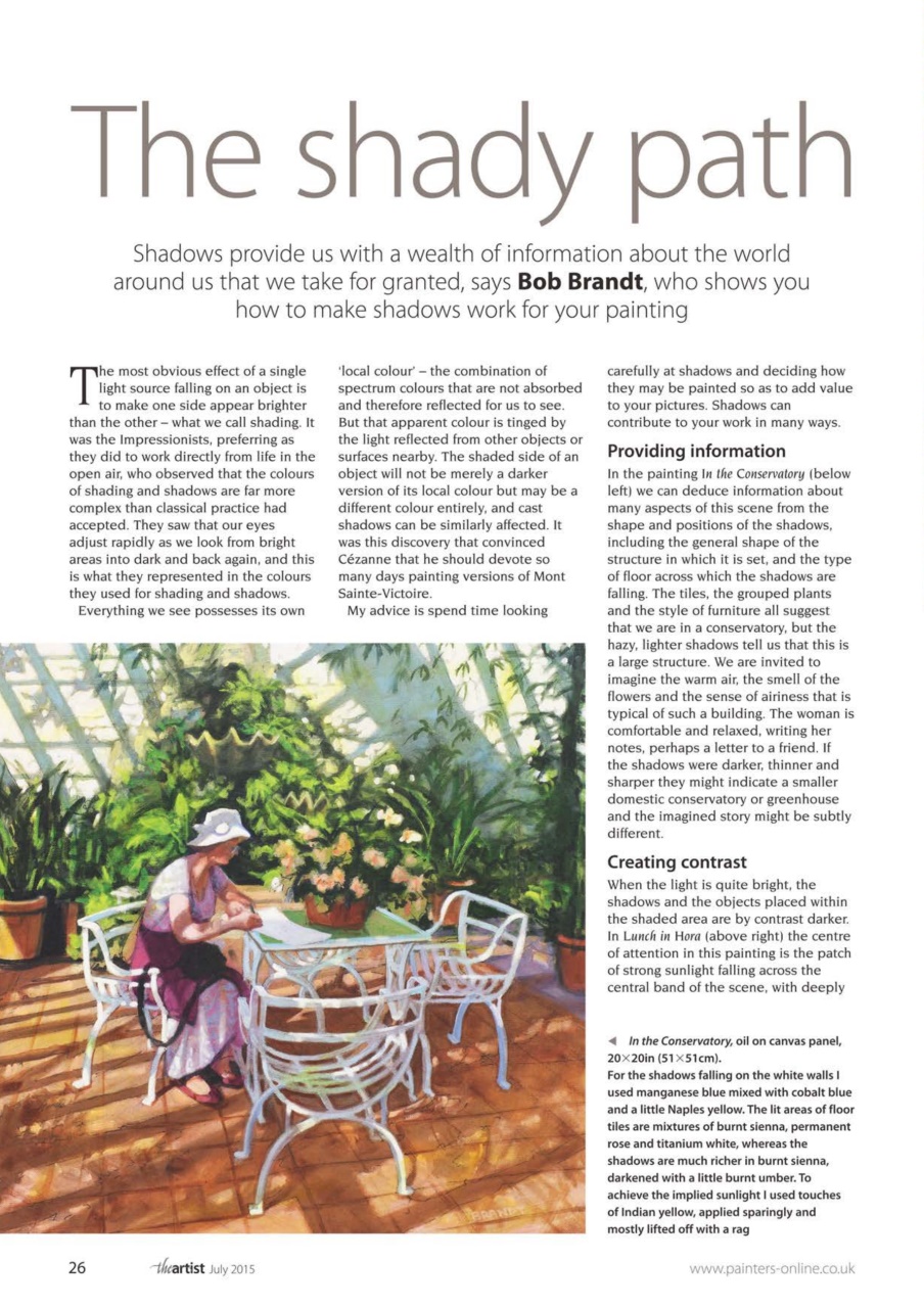 The Artist Preview Pages