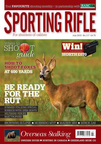 Sporting Rifle issue July 2015