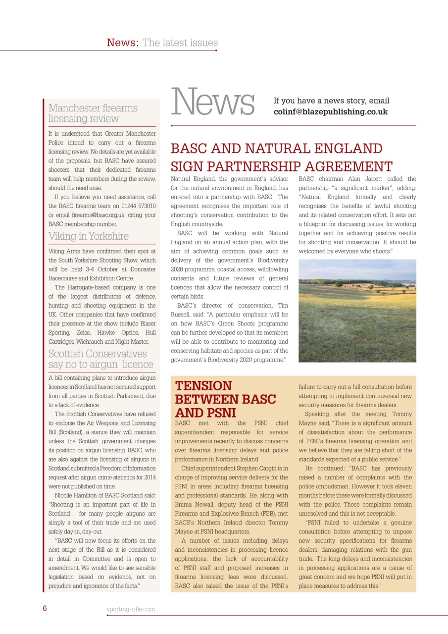 Sporting Rifle Preview Pages