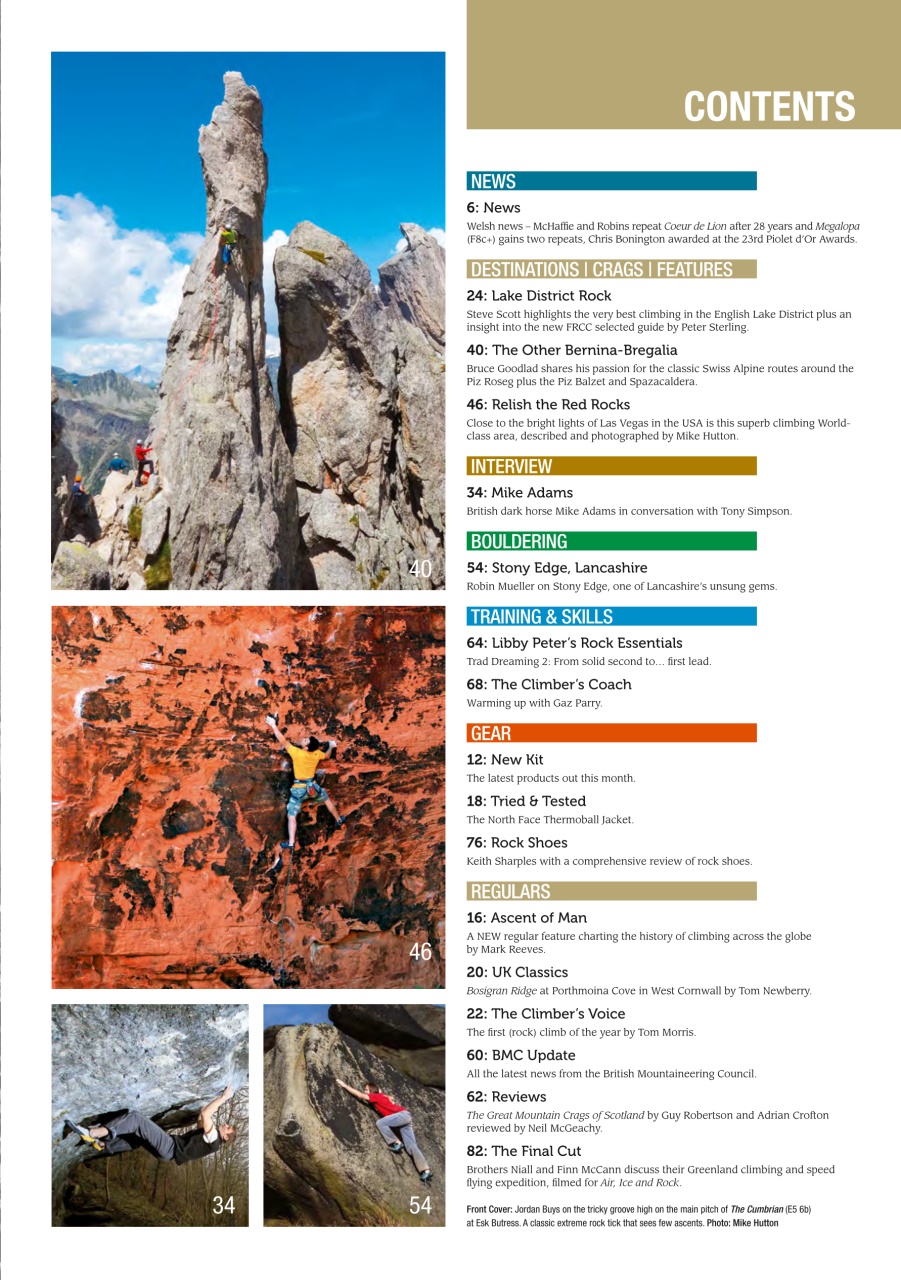 Climber Preview Pages