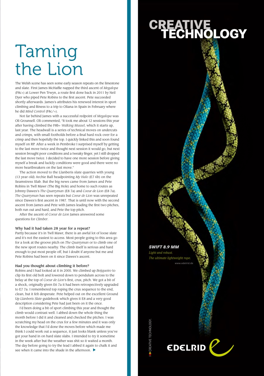 Climber Preview Pages