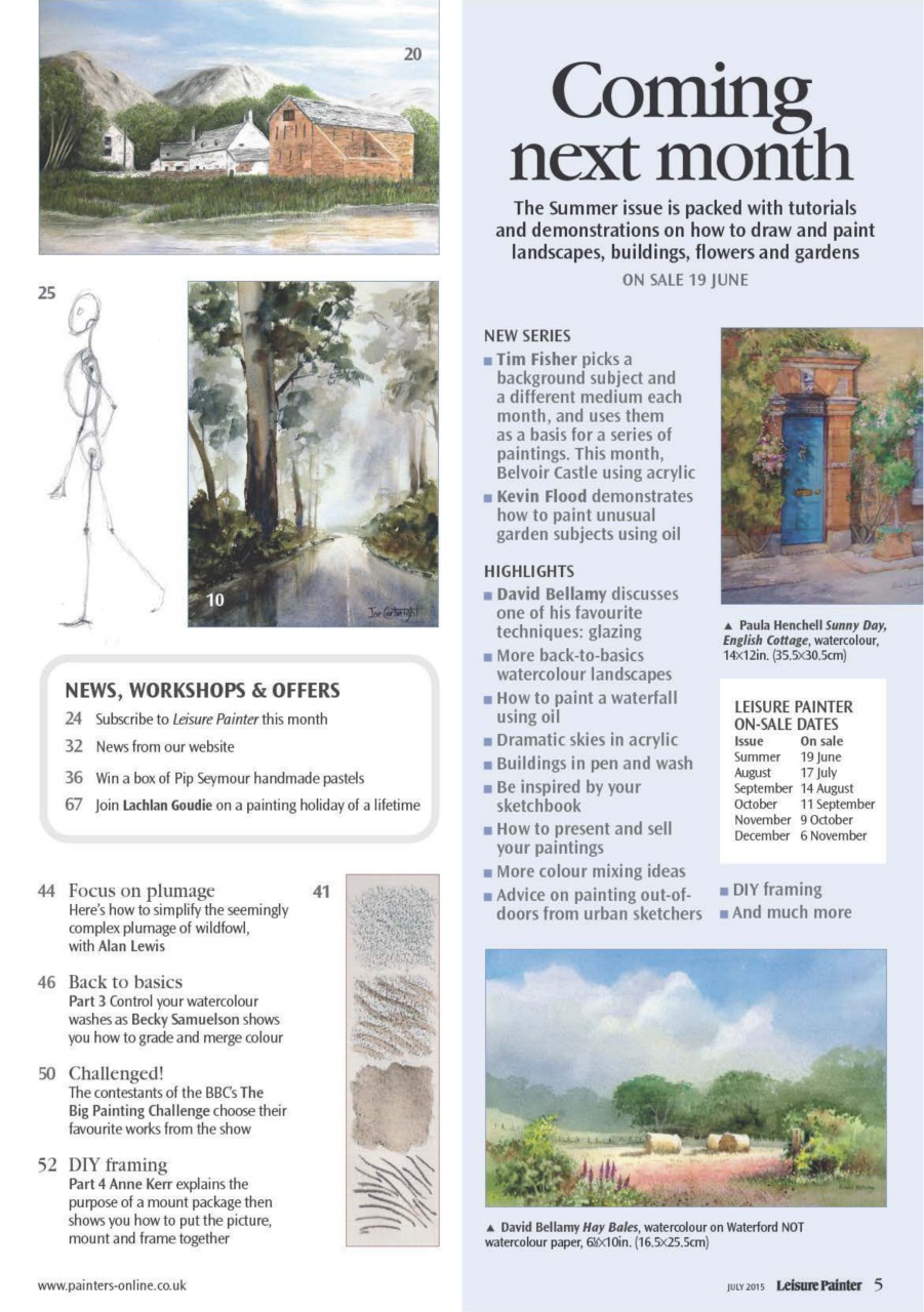 Leisure Painter & The Artist Preview Pages