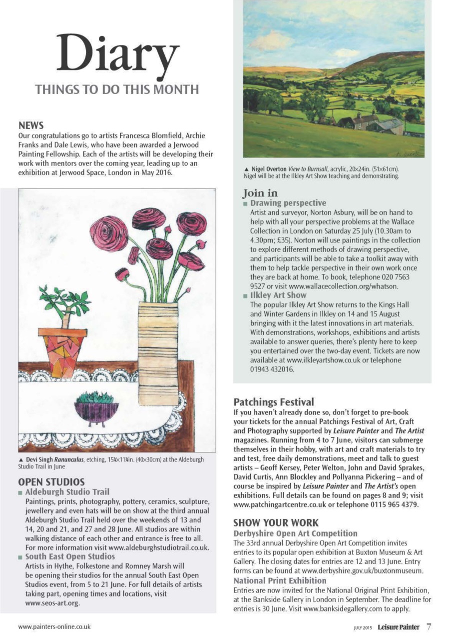 Leisure Painter & The Artist Preview Pages