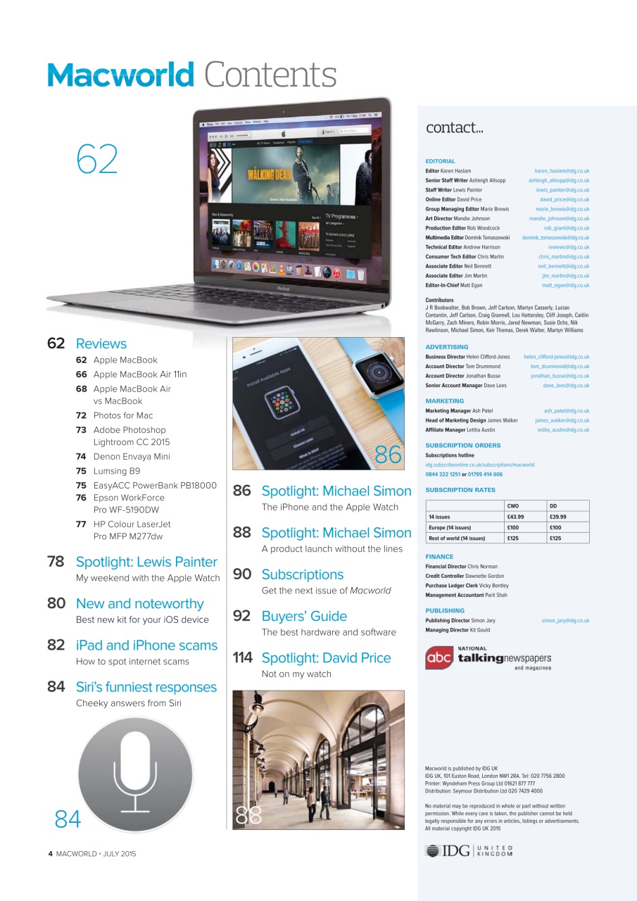 Macworld Preview Pages
