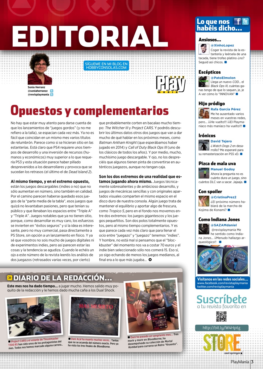 Playmania Preview Pages