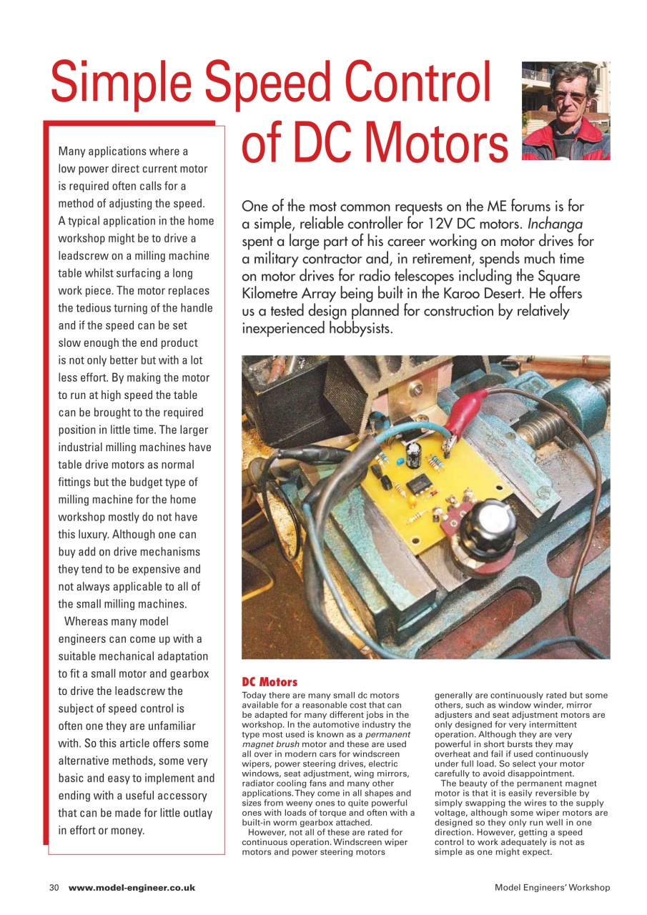 Model Engineer & Workshop Magazine Preview Pages