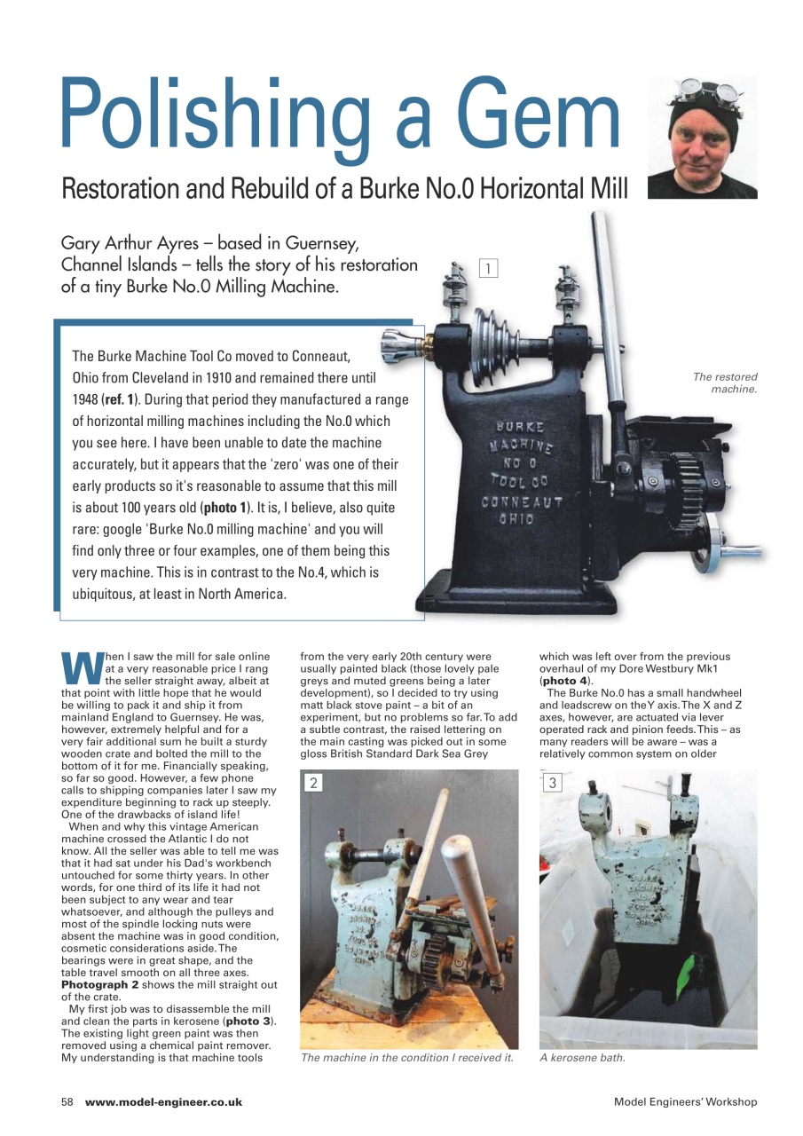 Model Engineer & Workshop Magazine Preview Pages