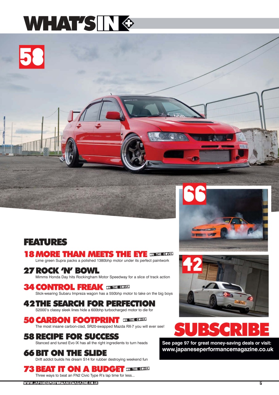 Japanese Performance Preview Pages