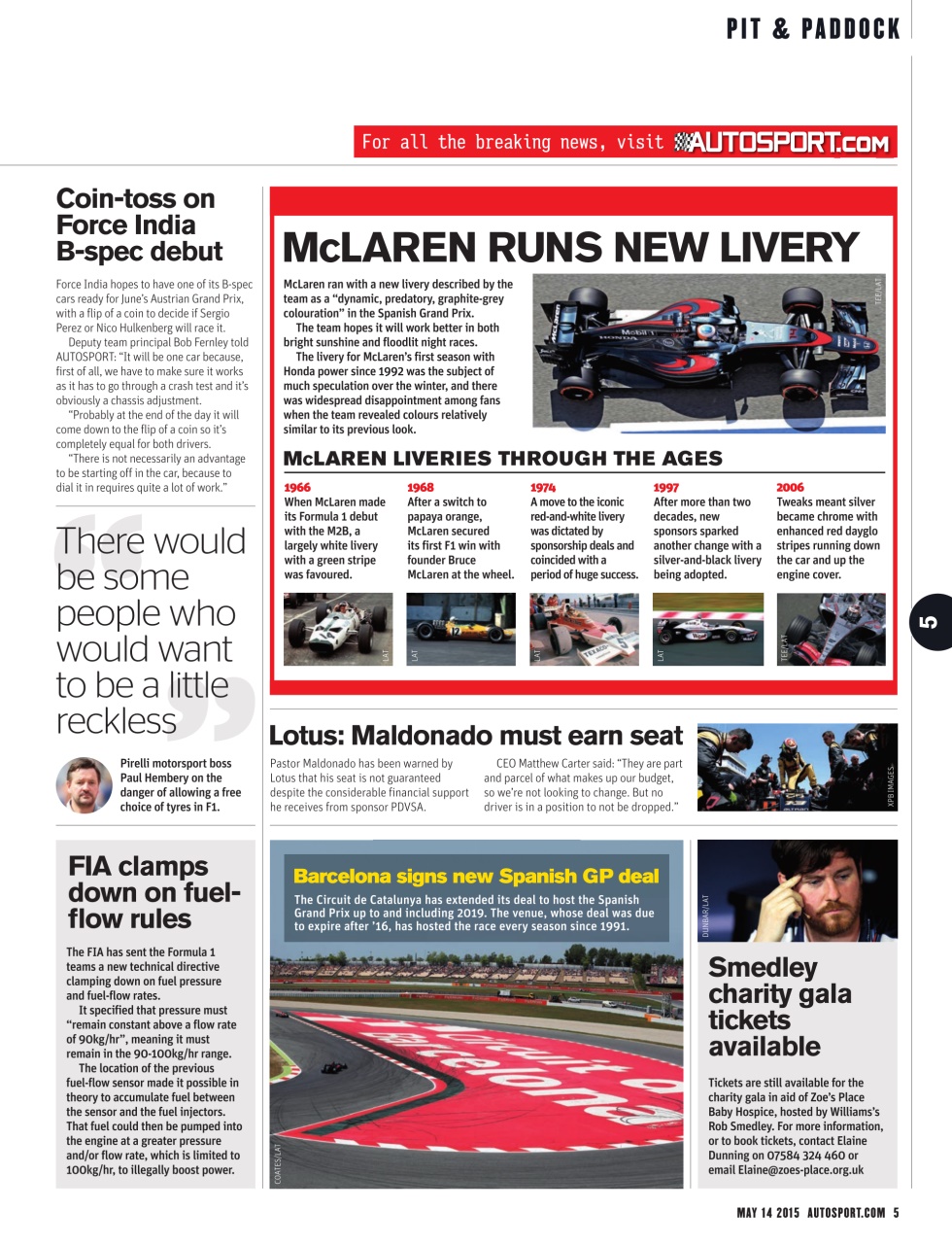 Autosport Preview Pages