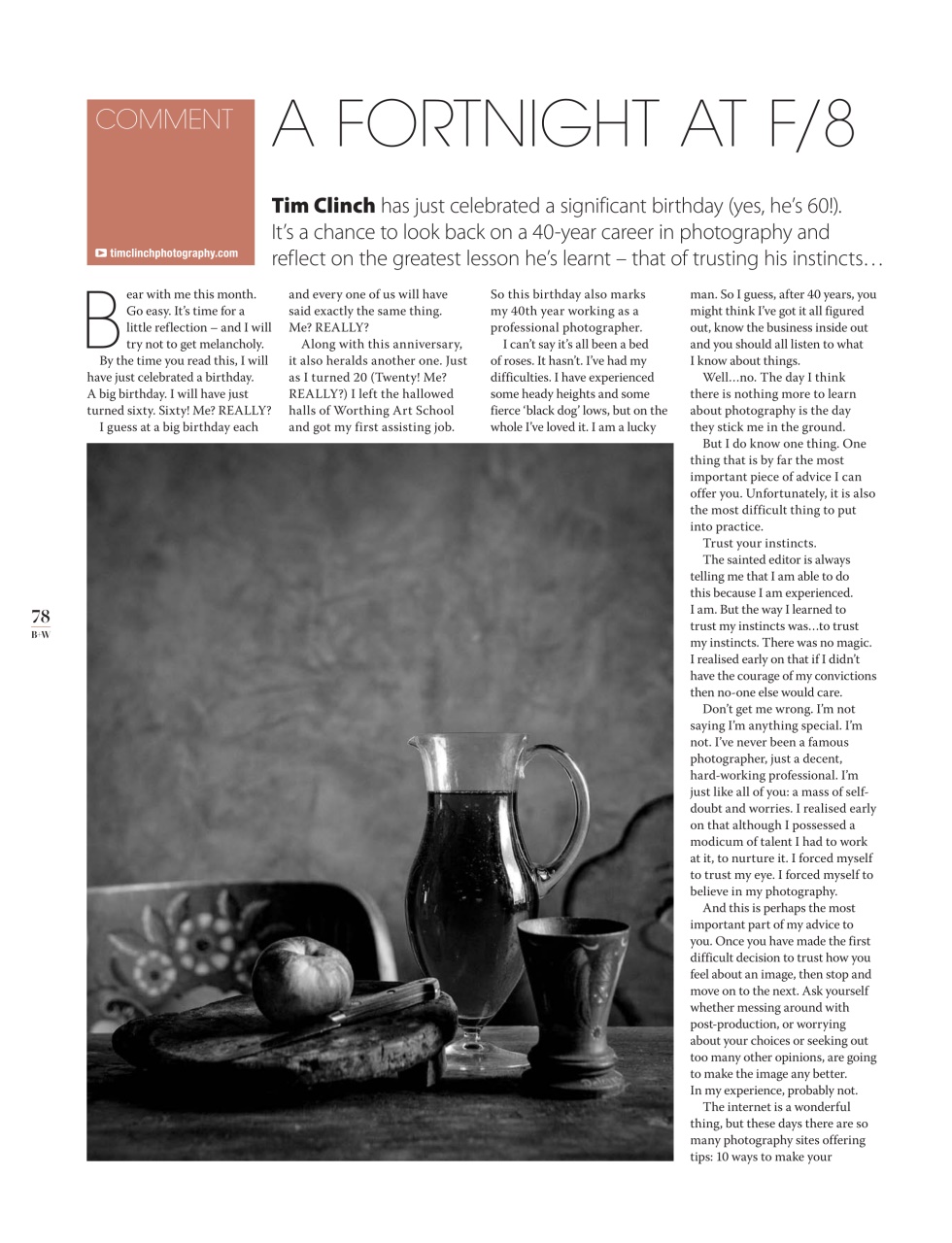 Black+White Photography Preview Pages