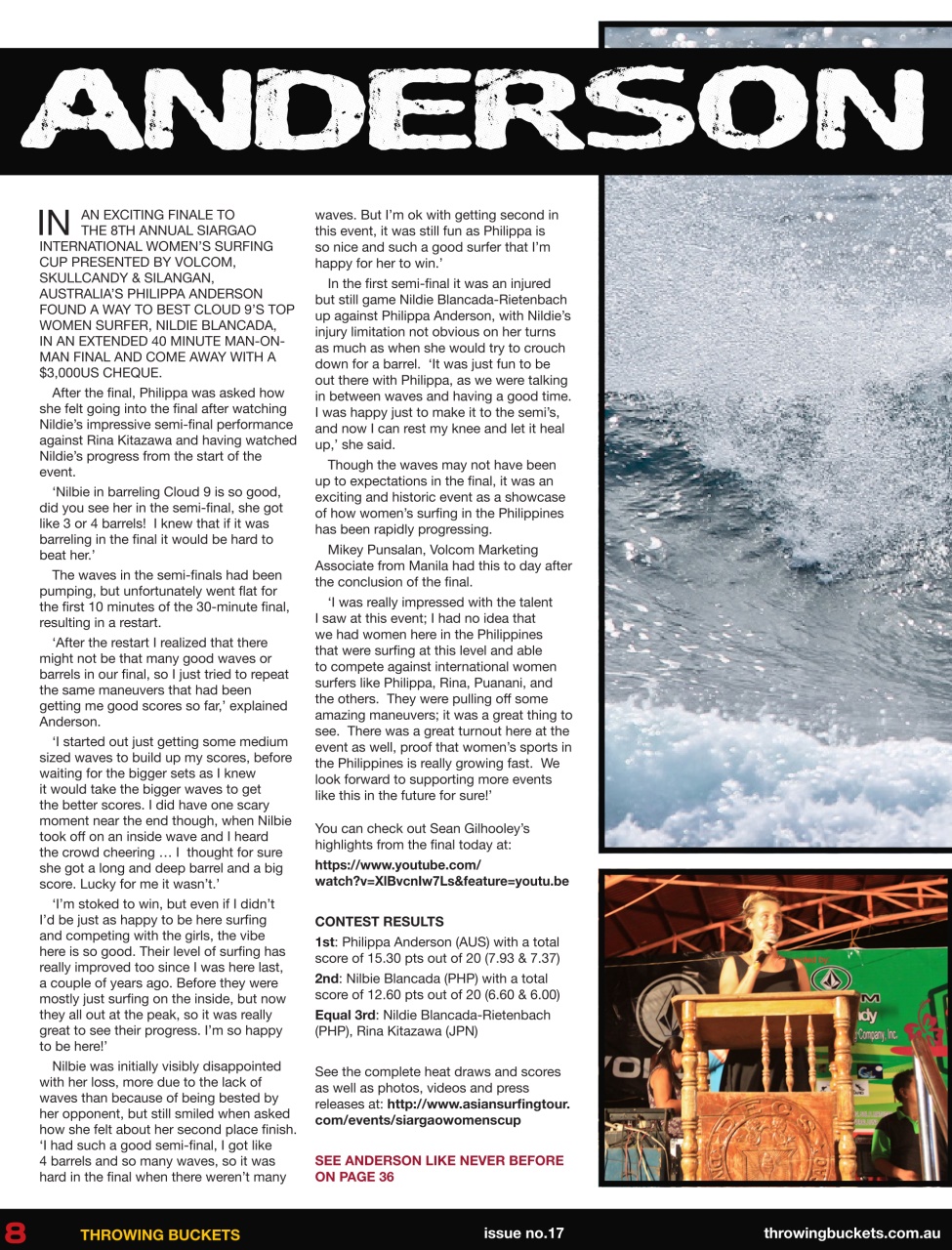 Throwing Buckets Preview Pages