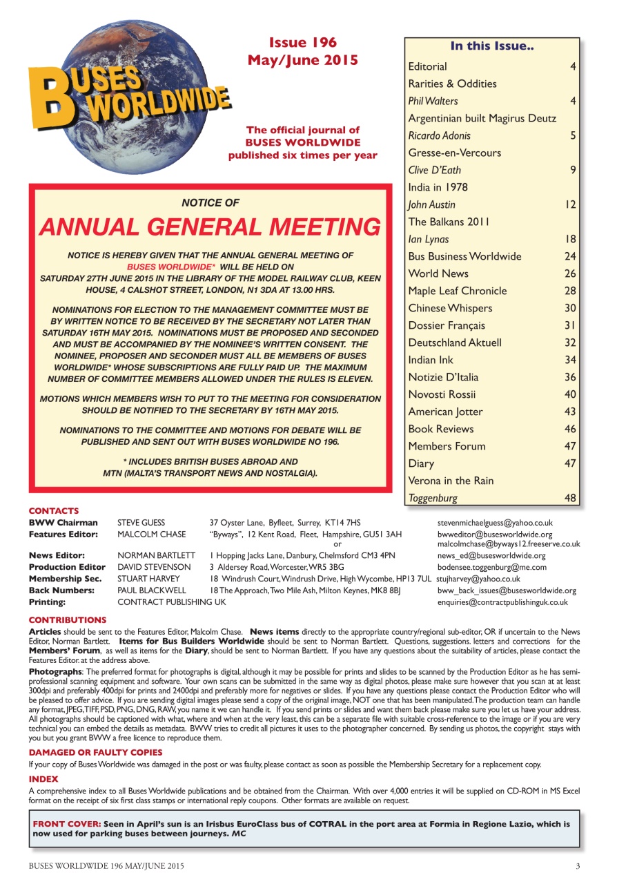 Buses Worldwide Preview Pages