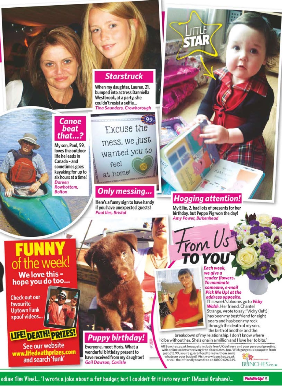 Pick Me Up Preview Pages