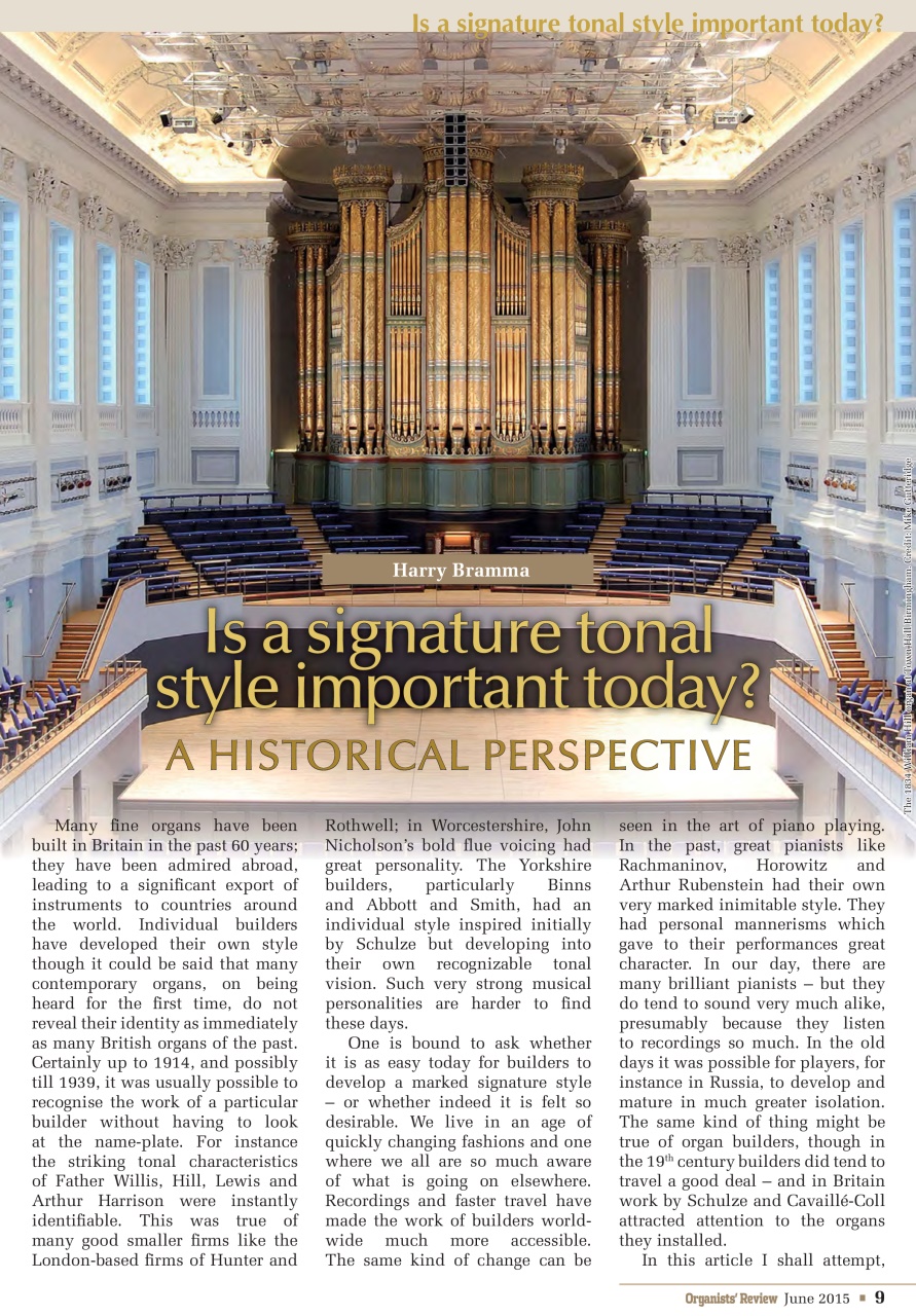 Organists' Review Preview Pages